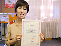 エステスクールの授業の様子16 ライセンス取得